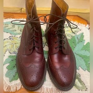 Tommy Hilfiger Leather Boots 10-1/2 M excellent condition!